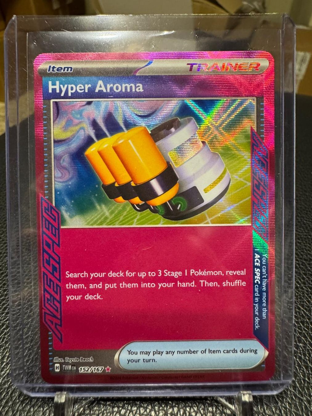 Pokémon Carte collezionabili: Hyper Aroma | ACE Rare | TWM 152/167 | EN – Usato da Spreitenbach venduto da Snacky96 1