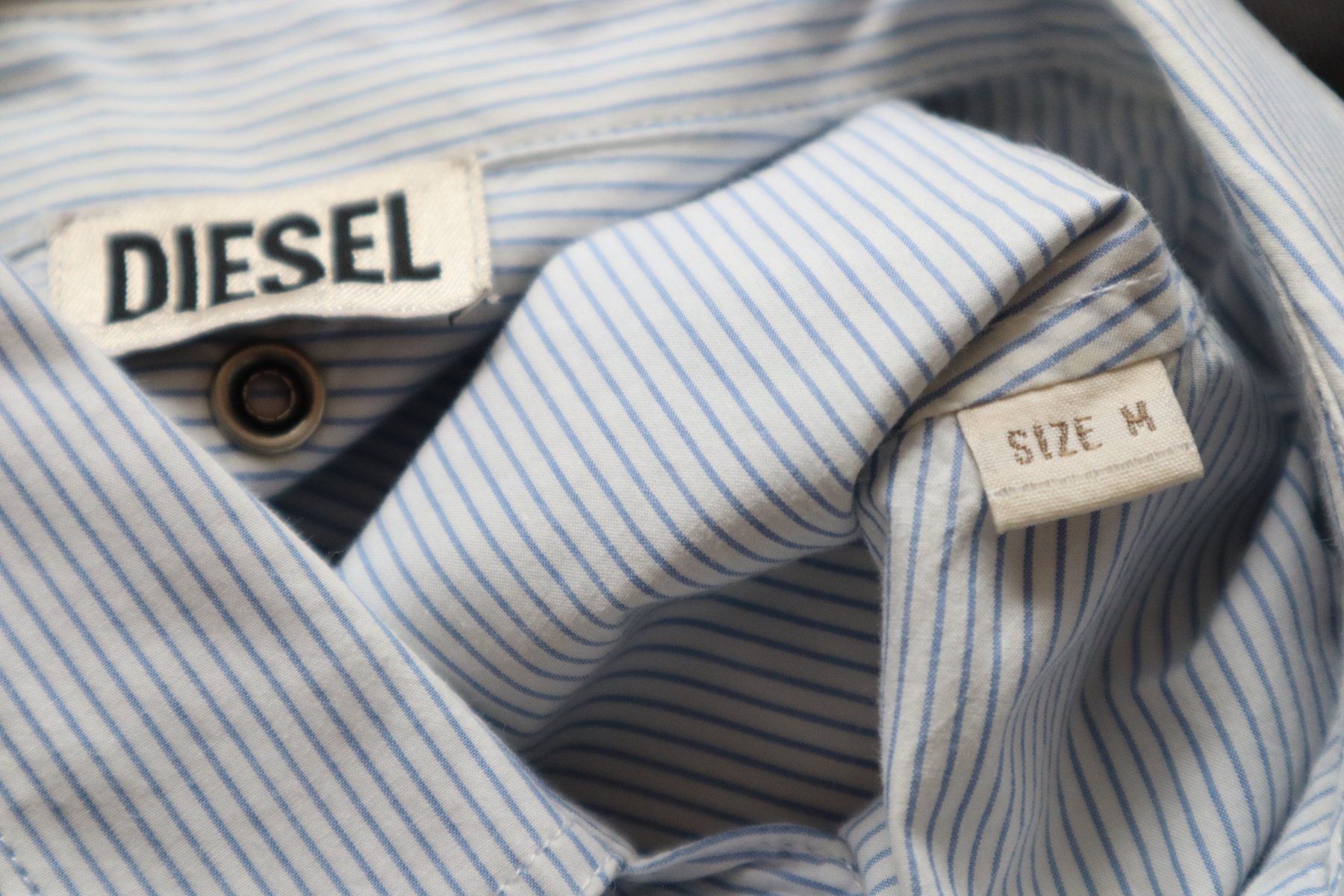 Diesel Blusen: Bluse Oversize, Diesel, Gr. M, 100% Baumwolle – Neu (gemäss Beschreibung) aus Wattwil von diamant1 3
