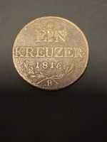 Vintage 1816 Coin: Austrian Empire, 1 Kreuzer - Rare!