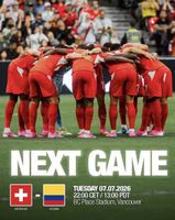 FIFA WM 2026 Schweiz – Kolumbien