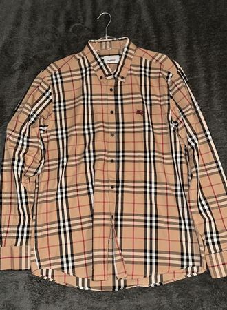 Burberry Herren Hemd – Klassisches Karomuster