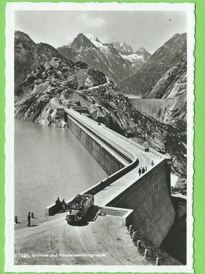 Cartoline postali: Grimsel und Finsteraarhorngruppe – Nuovo (secondo la descrizione) da Zürich venduto da t24_de