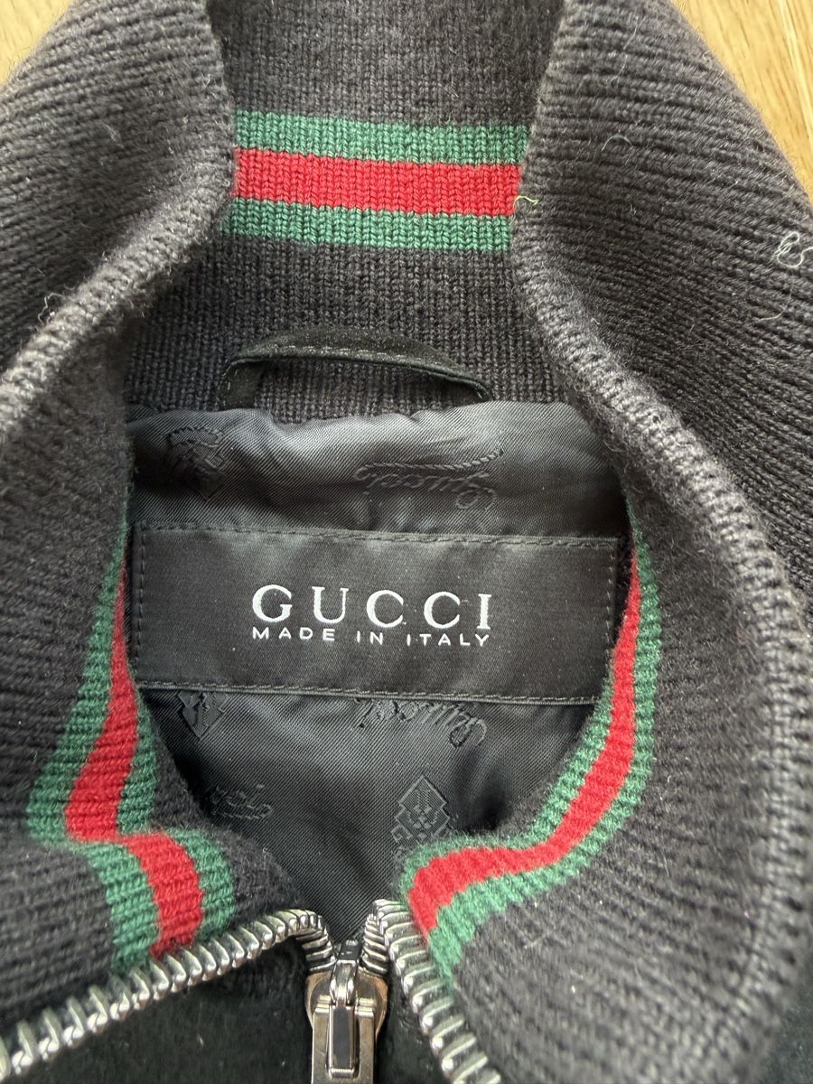 Gucci Giacche: Gucci Lederjacke Schwarz – Usato da Emmenbrücke venduto da slymewolf 1