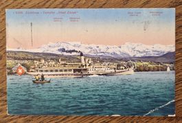 Dampfschiff Stadt Zürich 1921