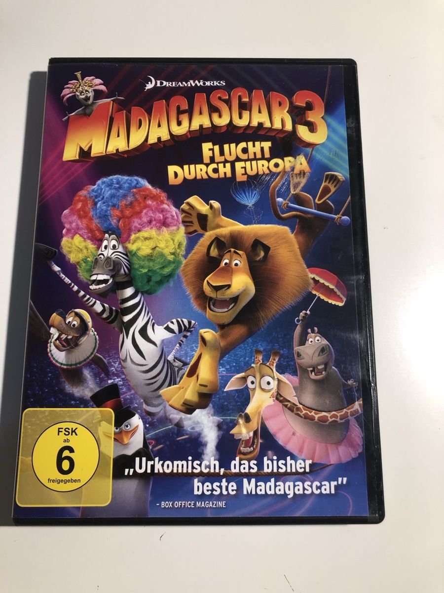 Tutti i DVDs: Madagascar 3 Fluch durch Europa – Nuovo (secondo la descrizione) da Zuchwil venduto da simge_1907
