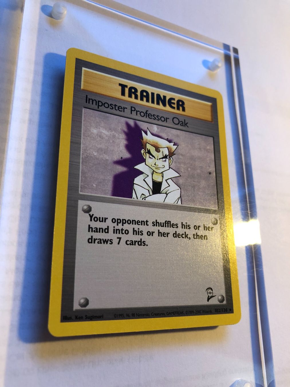 Carte collezionabili: Imposter Professor Oak (rare) base set2 - MINT - ab 1.- – Usato da Giubiasco venduto da dan_pr8b 1