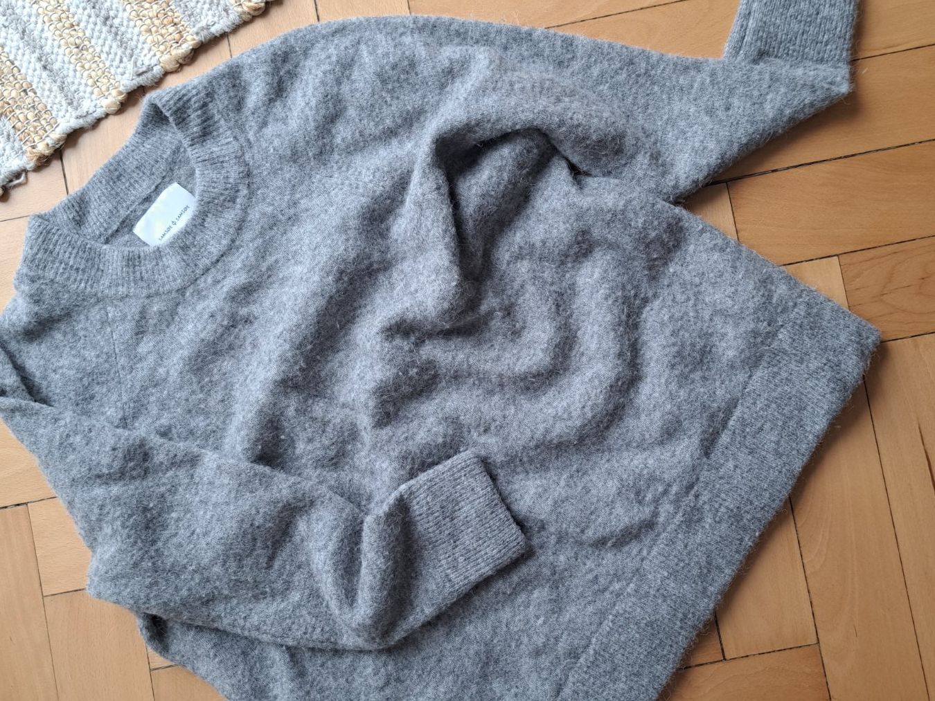 Samsøe Samsøe Pullover & Sweatshirts: Samsoe Samsoe Pullover, Grau, Grösse xs – Gebraucht aus Brunnen von Tschaninii87