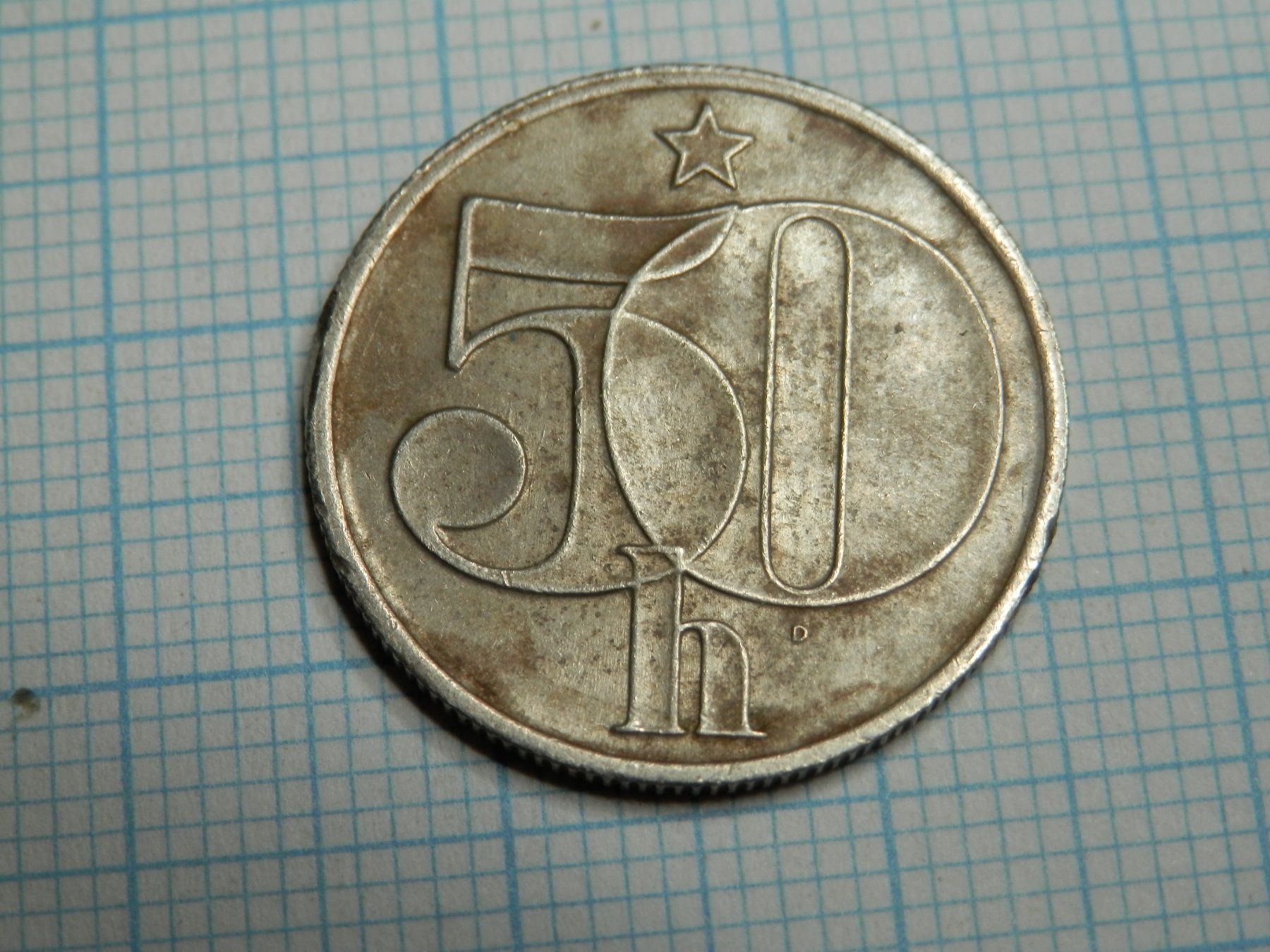 Tutti le monete: Tschechoslowakei 50 Heller, 1979 – Usato da Weiach venduto da weiach81 1