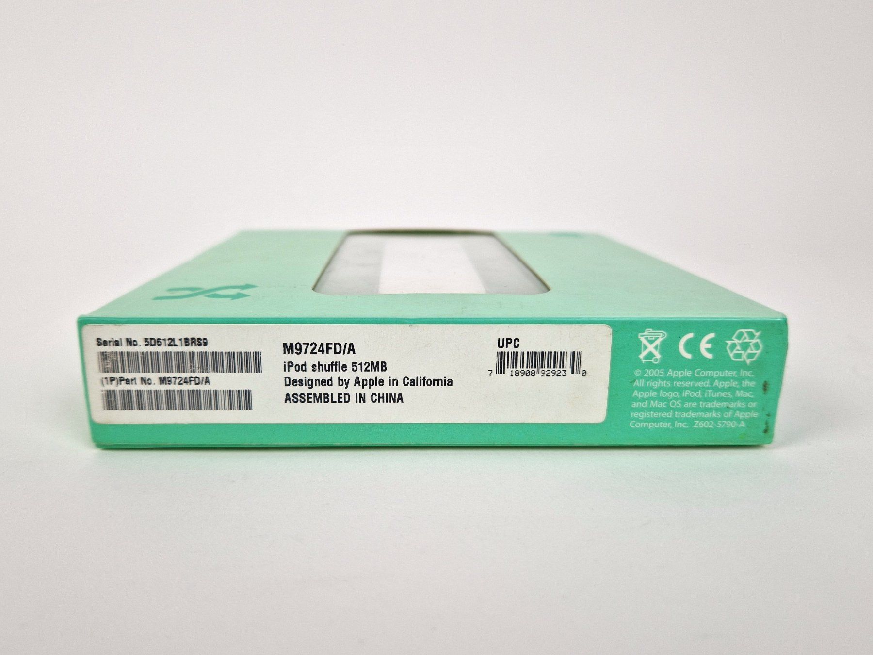 Apple Lettore multimediale portatile: Apple iPod Shuffle 1. Generation – Nuovo e nell'imballaggio originale da Basel venduto da Restwert_Basel 3