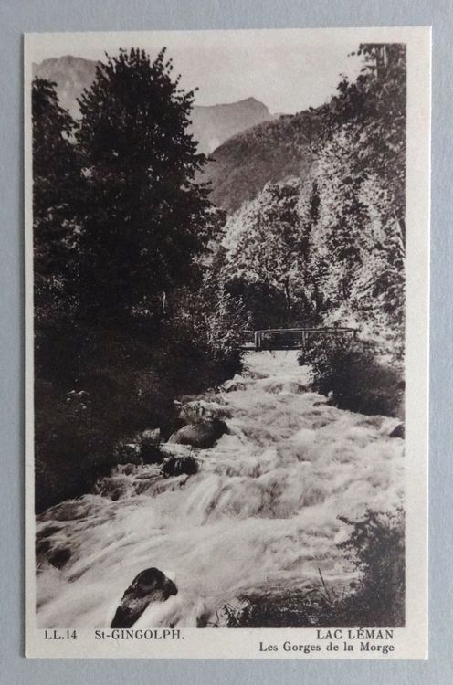 St-Gingolph , Les Gorges de la Morge, Lac Léman (Gebraucht) in Fétigny ...
