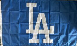 LA Dodgers Fahne MLB Baseball USA Los Angeles Schläger