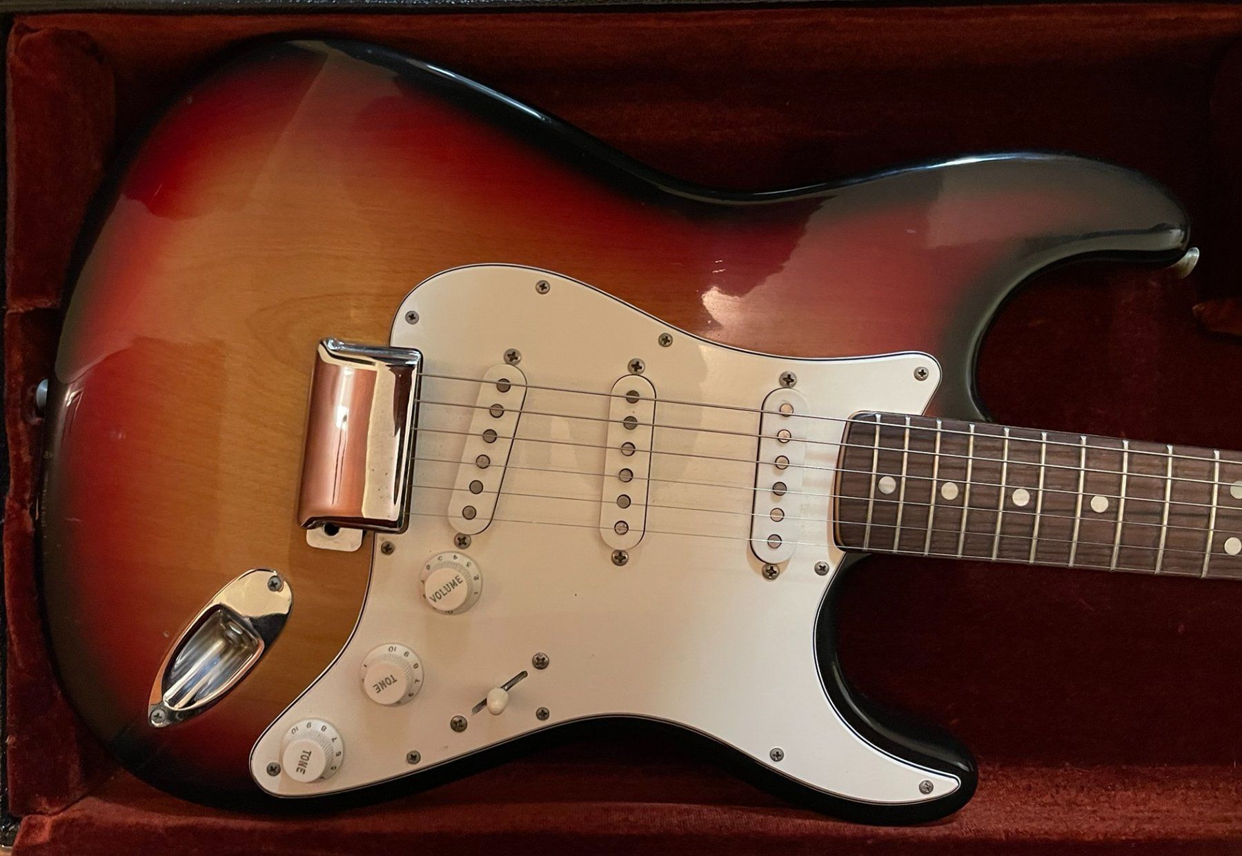 Fender Musikinstrumente: Original FENDER STRATOCASTER USA 1973 – Gebraucht aus Frenkendorf von Yard-Sale-2000