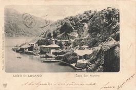 Lugano TI Lago di Lugano Capo San Martino