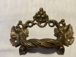 Vintage Schubladengriff, Möbelgriff, Antik Stil, Bronze Opti