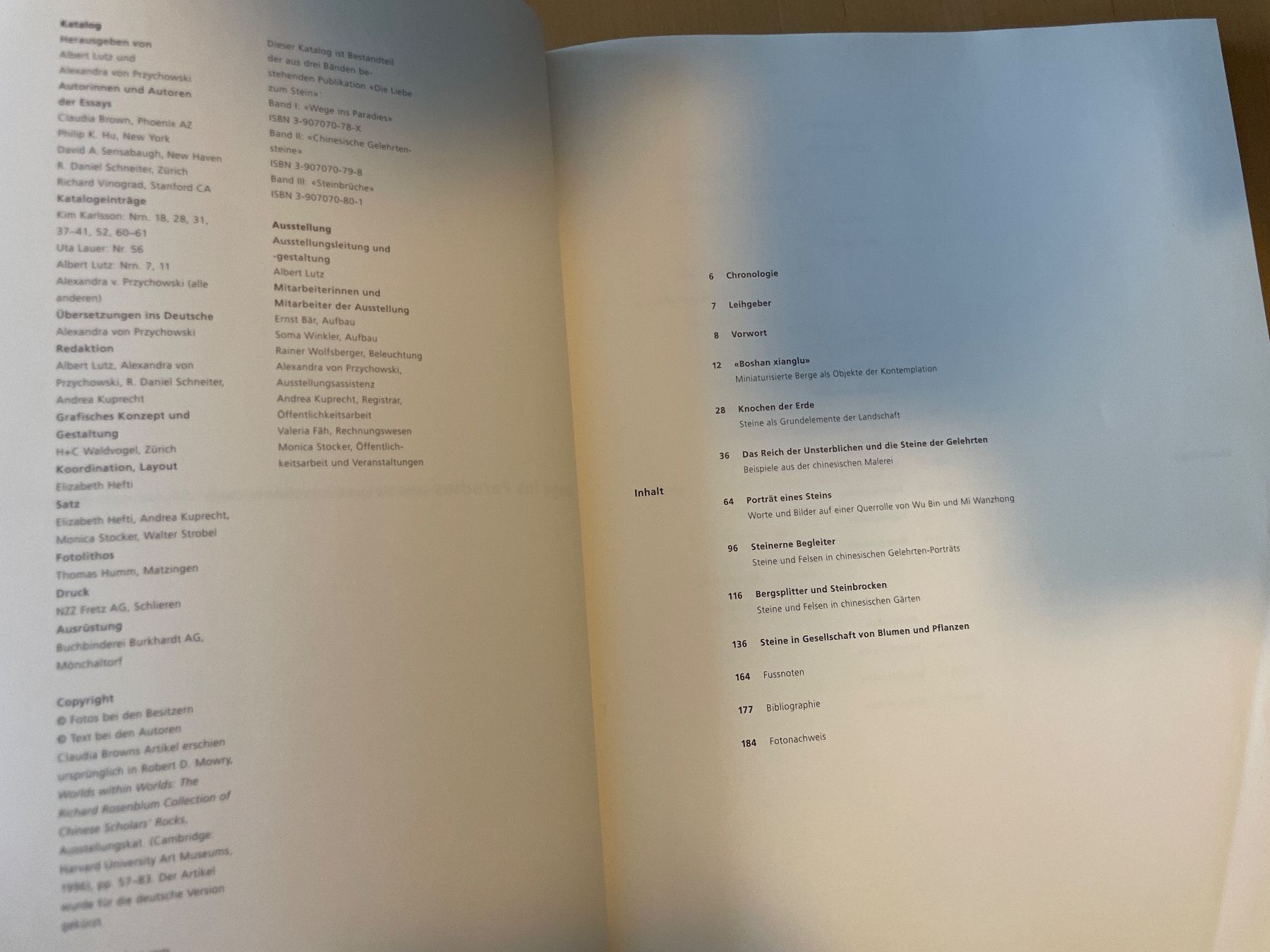 Libri: Wege ins Paradies oder die Liebe zum Stein in China, Zürich – Usato da Winterthur venduto da cheerio97 3