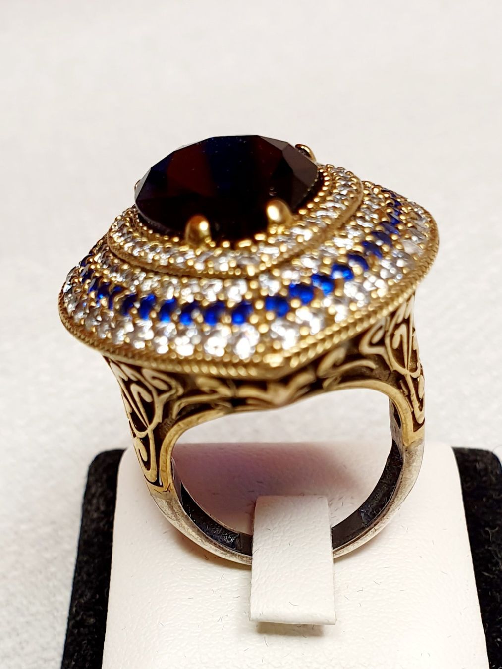 Anelli: Vintage Ring Silber 925 Grösse 59 – Nuovo (secondo la descrizione) da Zürich venduto da Bieter04 7