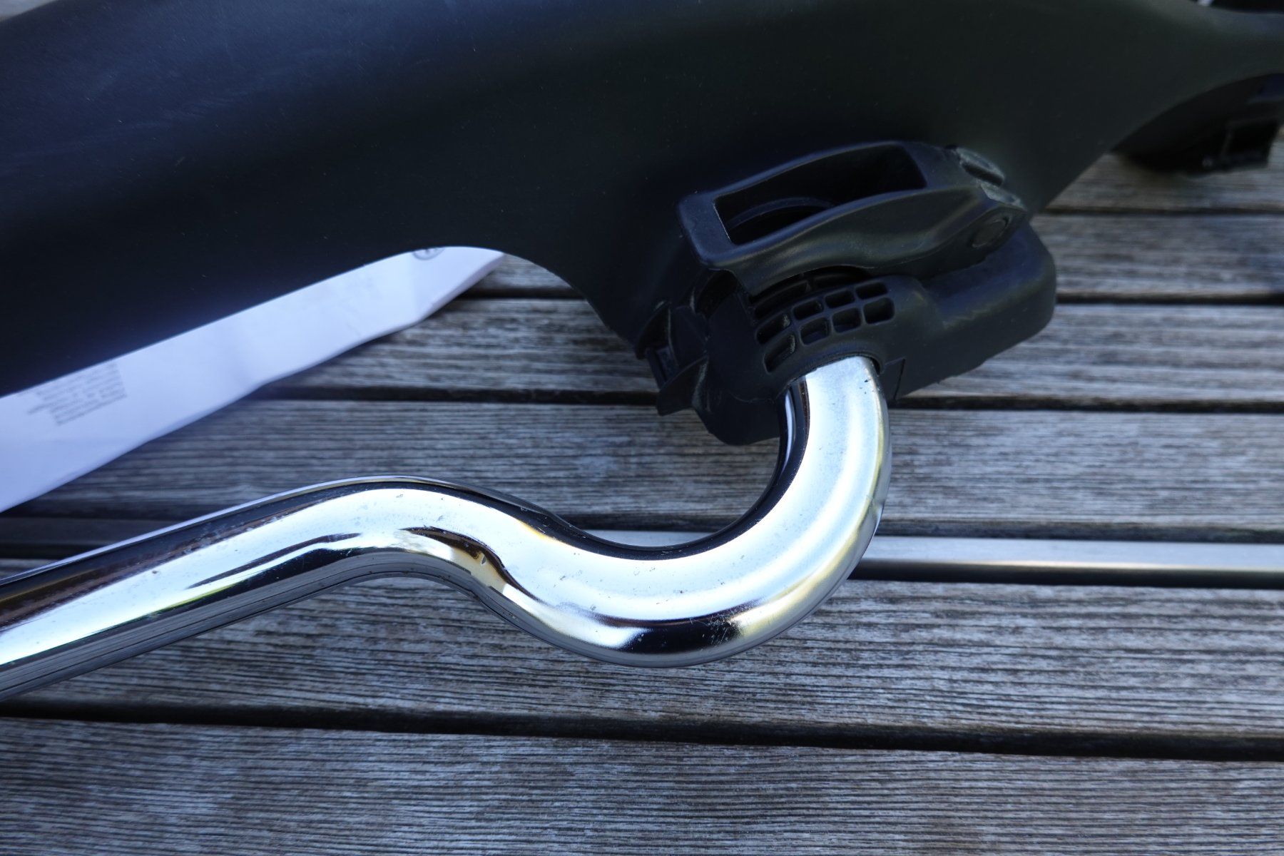 VW Dachträger: Fahrradhalter Velodach-Träger VW – Gebraucht aus Hausen AG von nordost 4