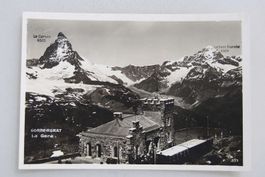 AK Gornergrat, La Gare, Le Cervin 1931?