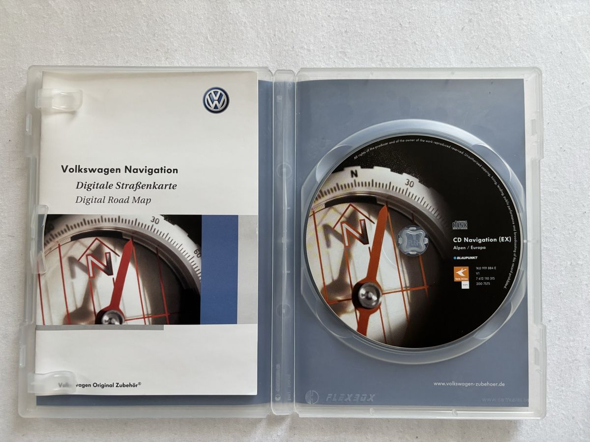 VW Navigation Navi CD Alpen/Europa EX V1 RNS 300 Cruise (Gebraucht) in ...