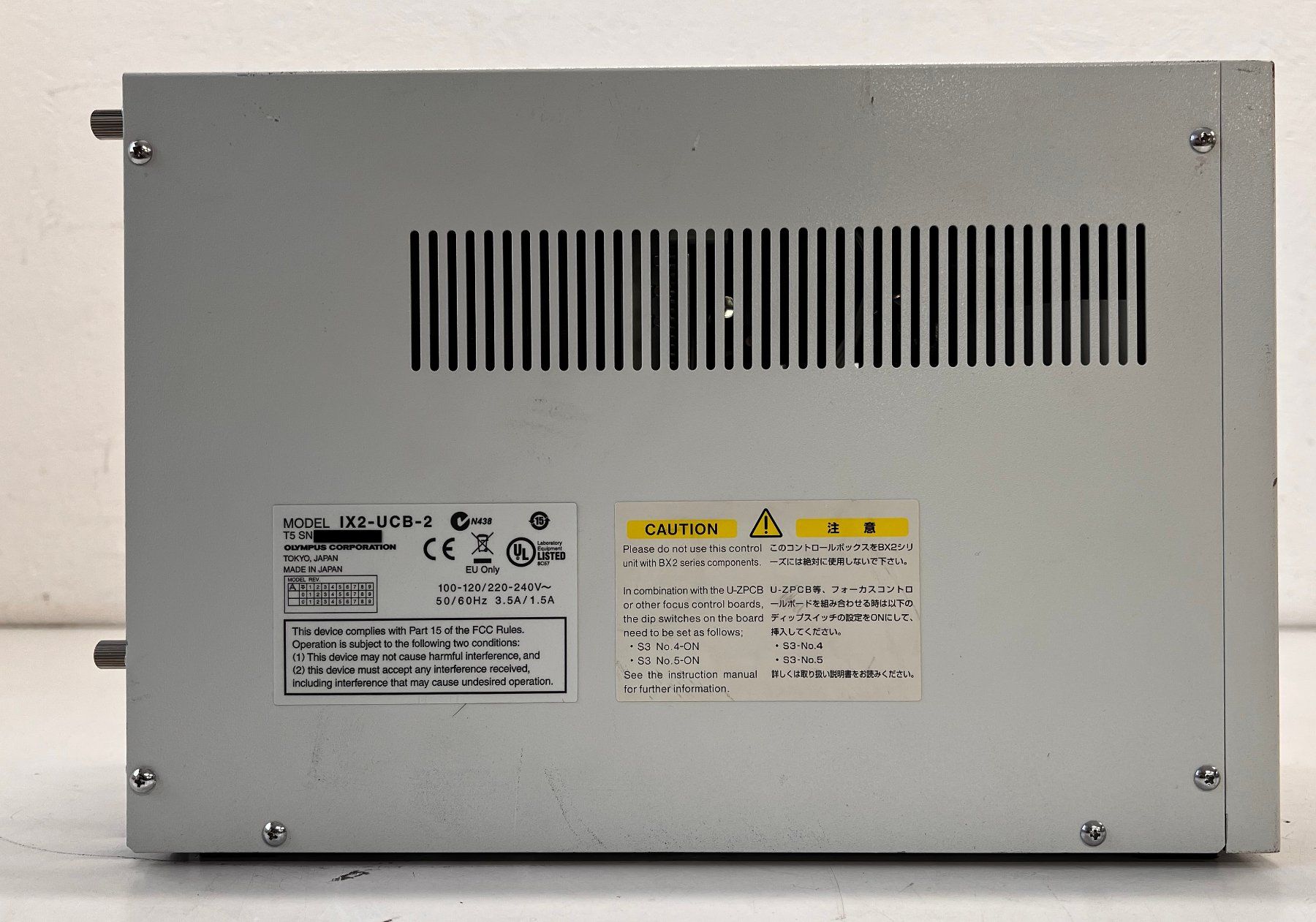 Accessori da laboratorio: Olympus IX2-UCB-2 Microscope Control Box & U-ZPCB – Usato da Niederdorf venduto da LeptonAG_Labor 5