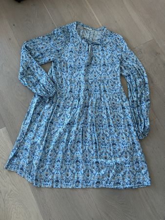 Odd Molly Kleid Tunika blau Gr. 38 Stil wie NILE Viskose