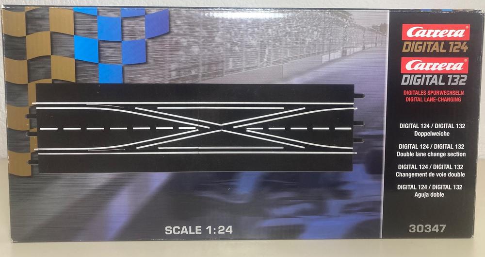 CARRERA 30347 CHANGEMENT DE VOIE DOUBLE , NEUF !! NEU !! (Neu und ...