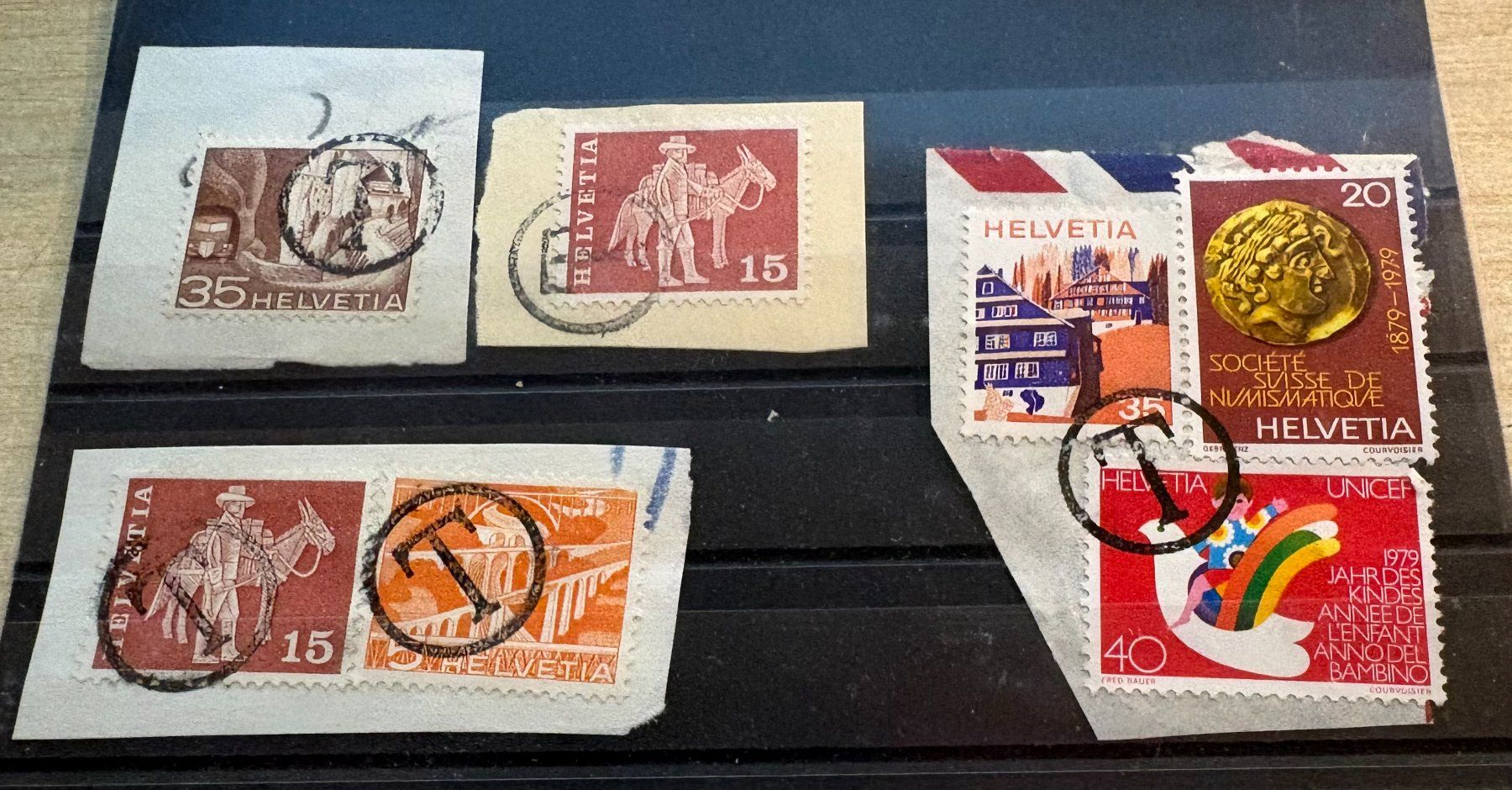 Tous les timbres: LOT SCHWEIZER BRIEFMARKEN – D'occasion à Ostermundigen par crazy-horse-1840 2