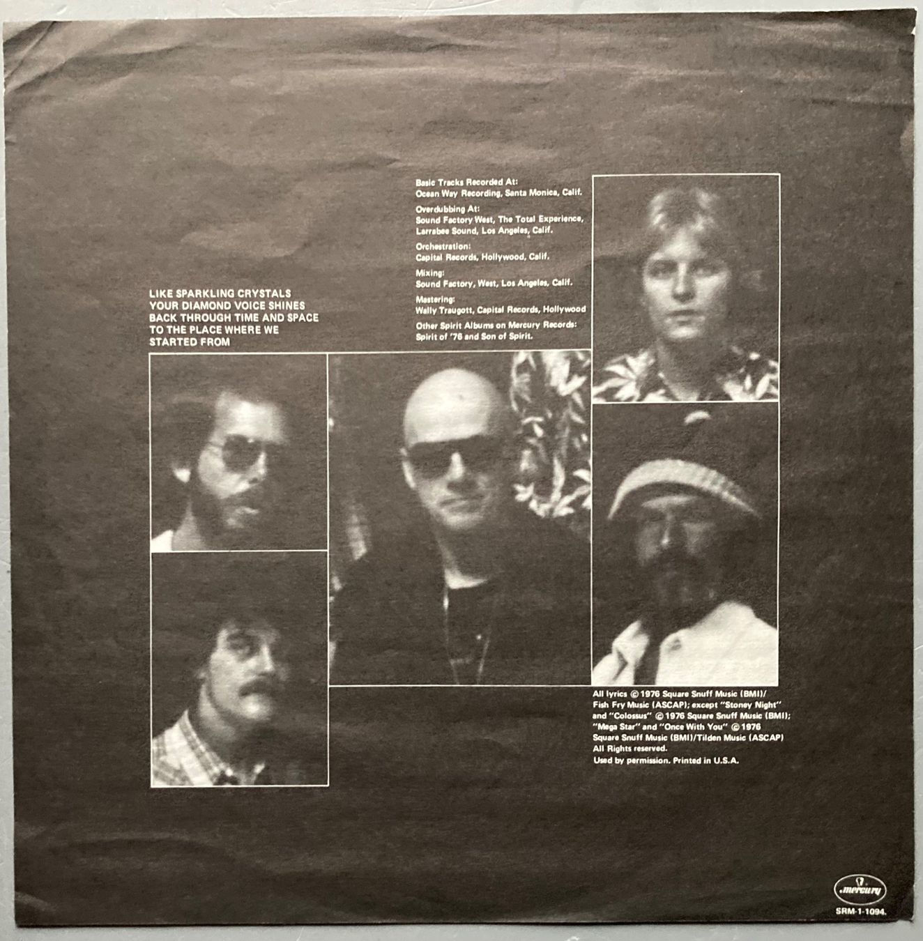 Dischi in vinile: SPIRIT - FARTHER ALONG – Usato da Poliez-Pittet venduto da Newtown-Records 3