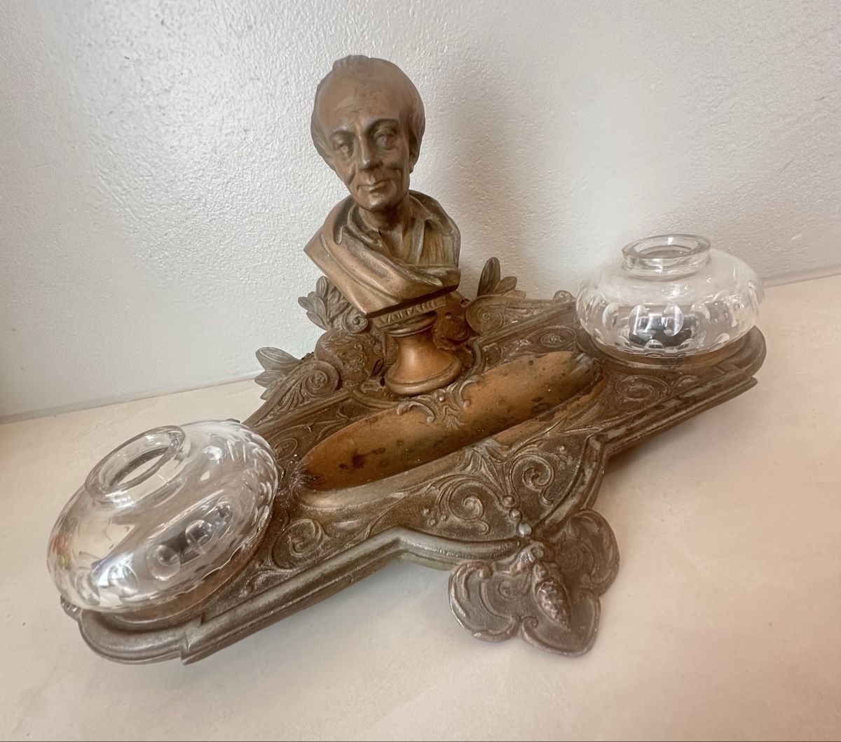 Altro in Antiquarato & Arte: Antikes Tintenfass, Voltaire,Bronze 28x17cm – Usato da Nebikon venduto da Vanessa2003 2