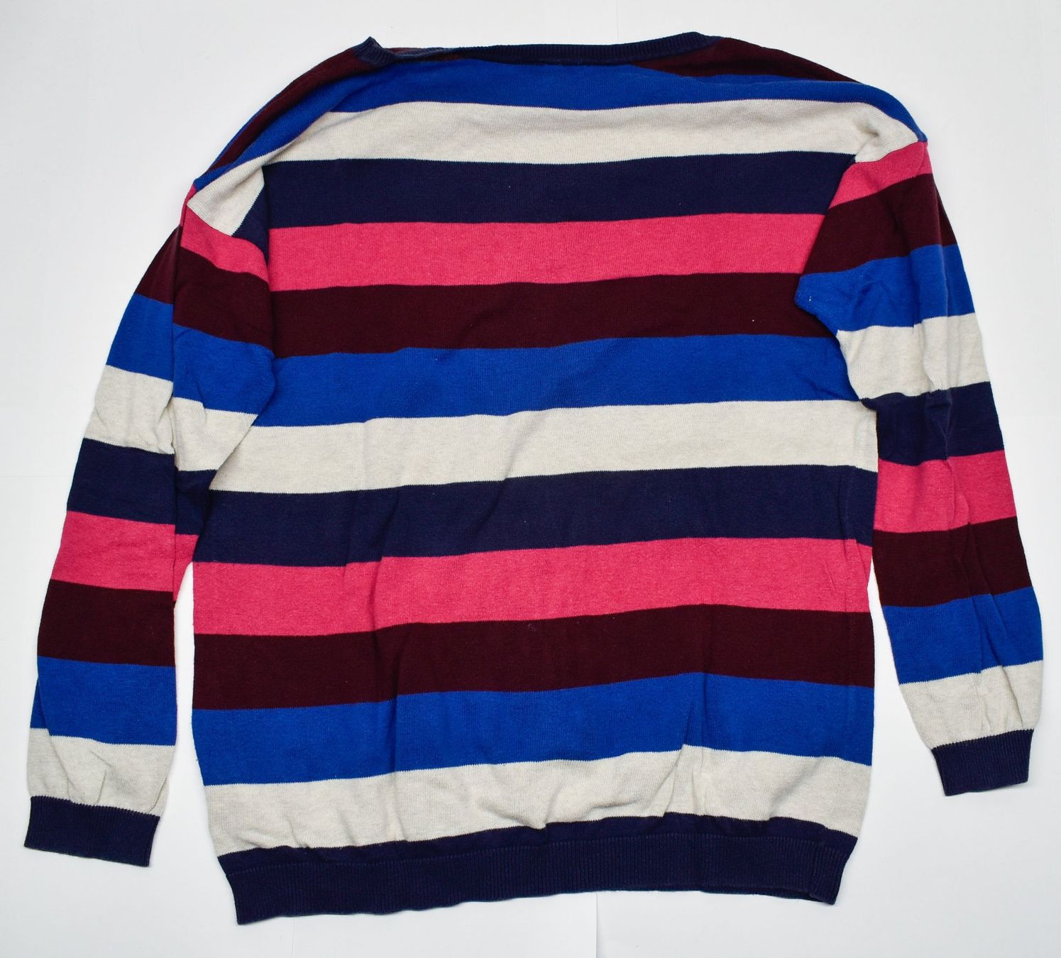 H&M Maglioni & Felpe: leichter Baumwollpullover bunt gestreift Damen Divided H&M – Usato da Biel/Bienne venduto da tim_pww5 1