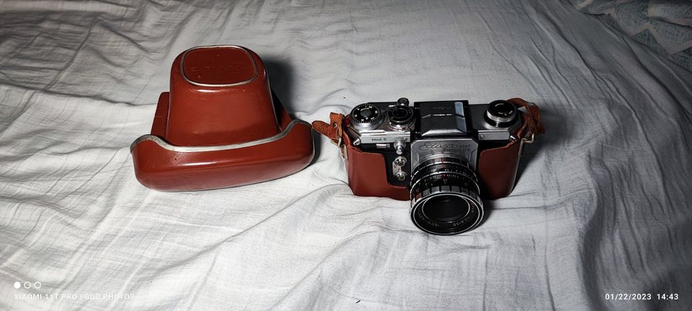 Appareil Photo Edixa-MAT Reflex Mod. B-L Avec Objectif Pentacon Electric 1.8/50 - Occasion, Allemagne 1963-65