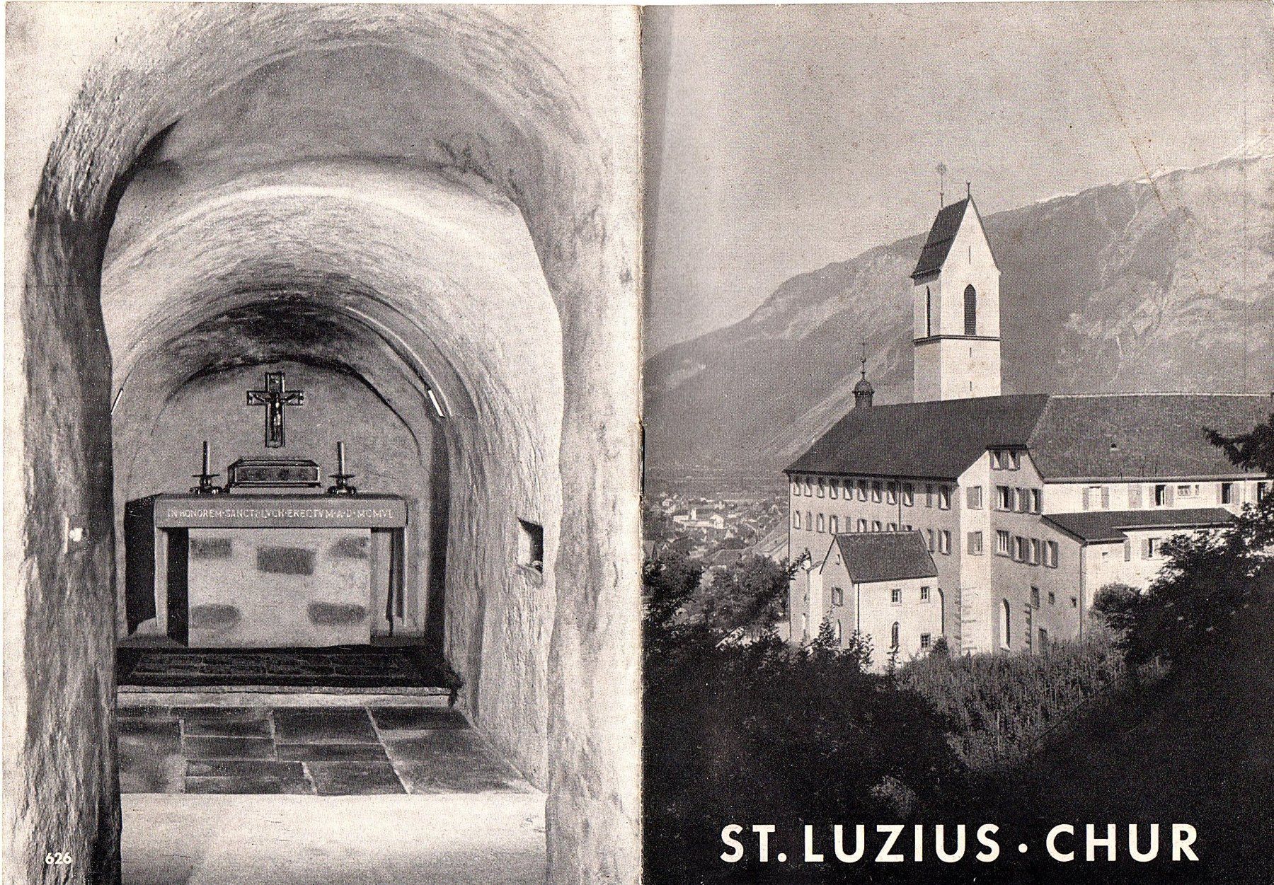 Documenti: Broschüre Chur St. Luzius – Usato da Mörschwil venduto da aik_x8mc