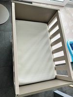 Babybett 50x90 cm mit Matratze, wie neu!