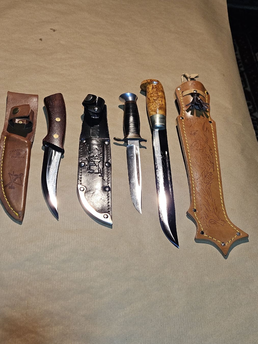 Marttiini Accessori: SKANDINAVISCHE JAGD MESSER 3 STÜCK. – Usato da Maschwanden venduto da OliverM05 1