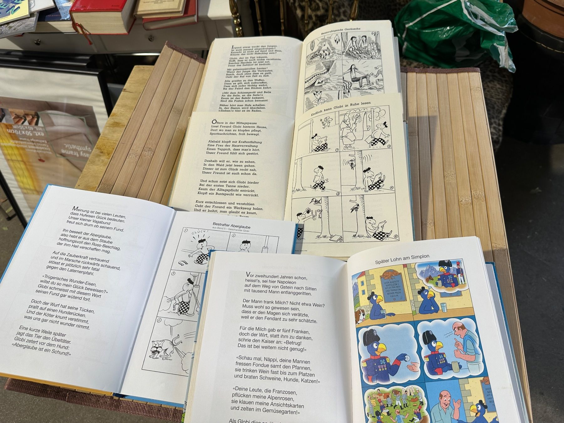 Livres: 4 Globi Bücher Bilderbücher – D'occasion à Zürich par atlantis77 4