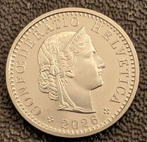 20 Rappen 2026 stgl. / aus Münzsatz