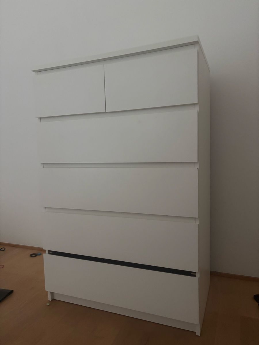 Ikea Kommoden: Kommode weiss 6 Schubladen – Gebraucht aus Gümligen von nat_9rfp
