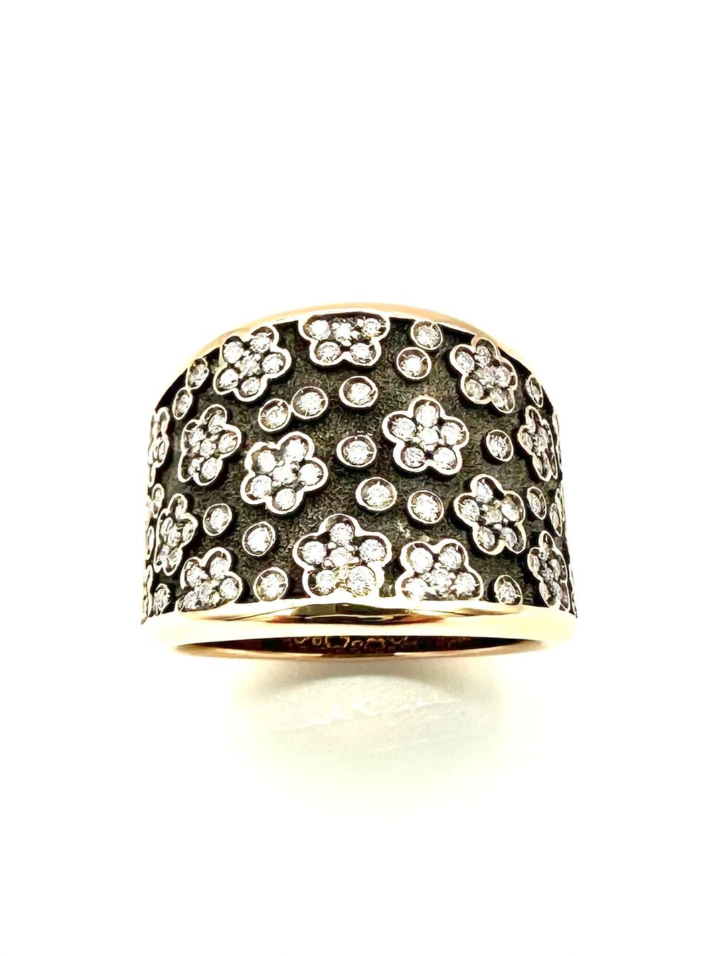 Anelli: PASQUALE BRUNI. Bague "Ricami" or rose et diamants – Usato da Renens VD venduto da Diademe.sarl 1