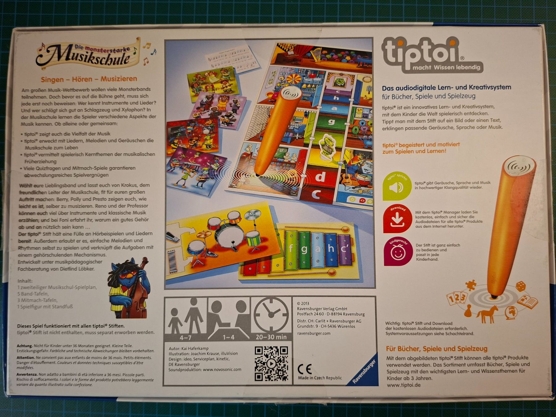 Ravensburger Giochi: Tip toi Spiel Musikschule – Usato da Reidermoos venduto da Irma-Maria 1
