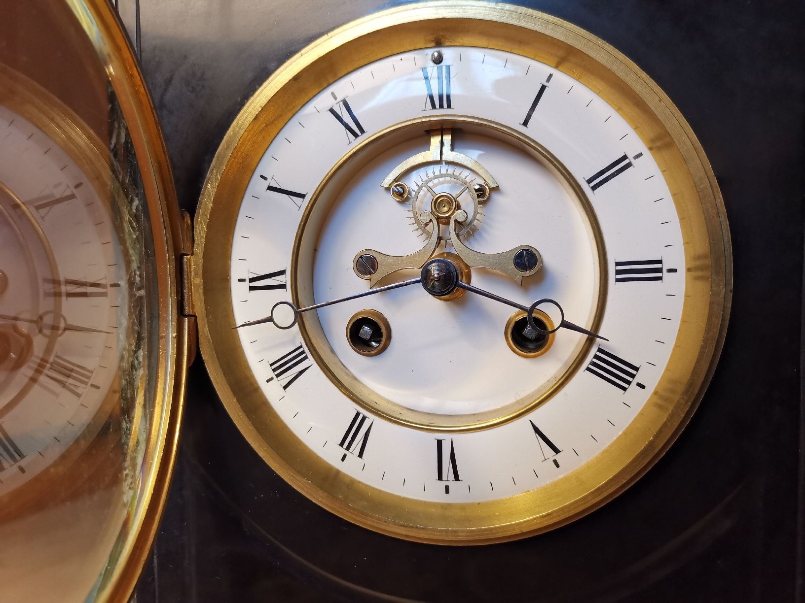 Orologi da terra & Orologi da parete: Pendule mécanique ancienne marbre vert – Usato da Biel/Bienne venduto da sta_yl5s 2