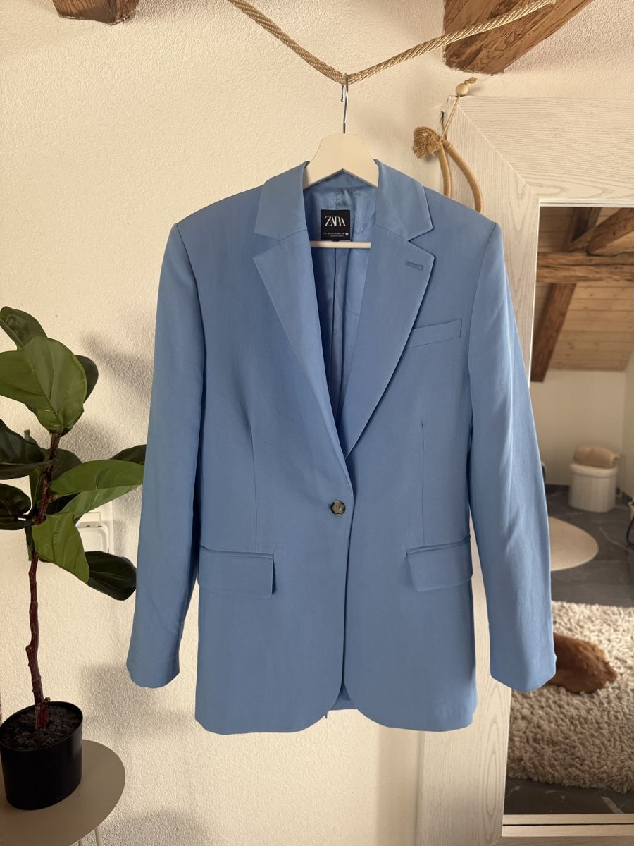 Zara Giacche: Zara Blazer Hellblau - Grösse XS - Elegant – Usato da Silenen venduto da CarinaGomes95