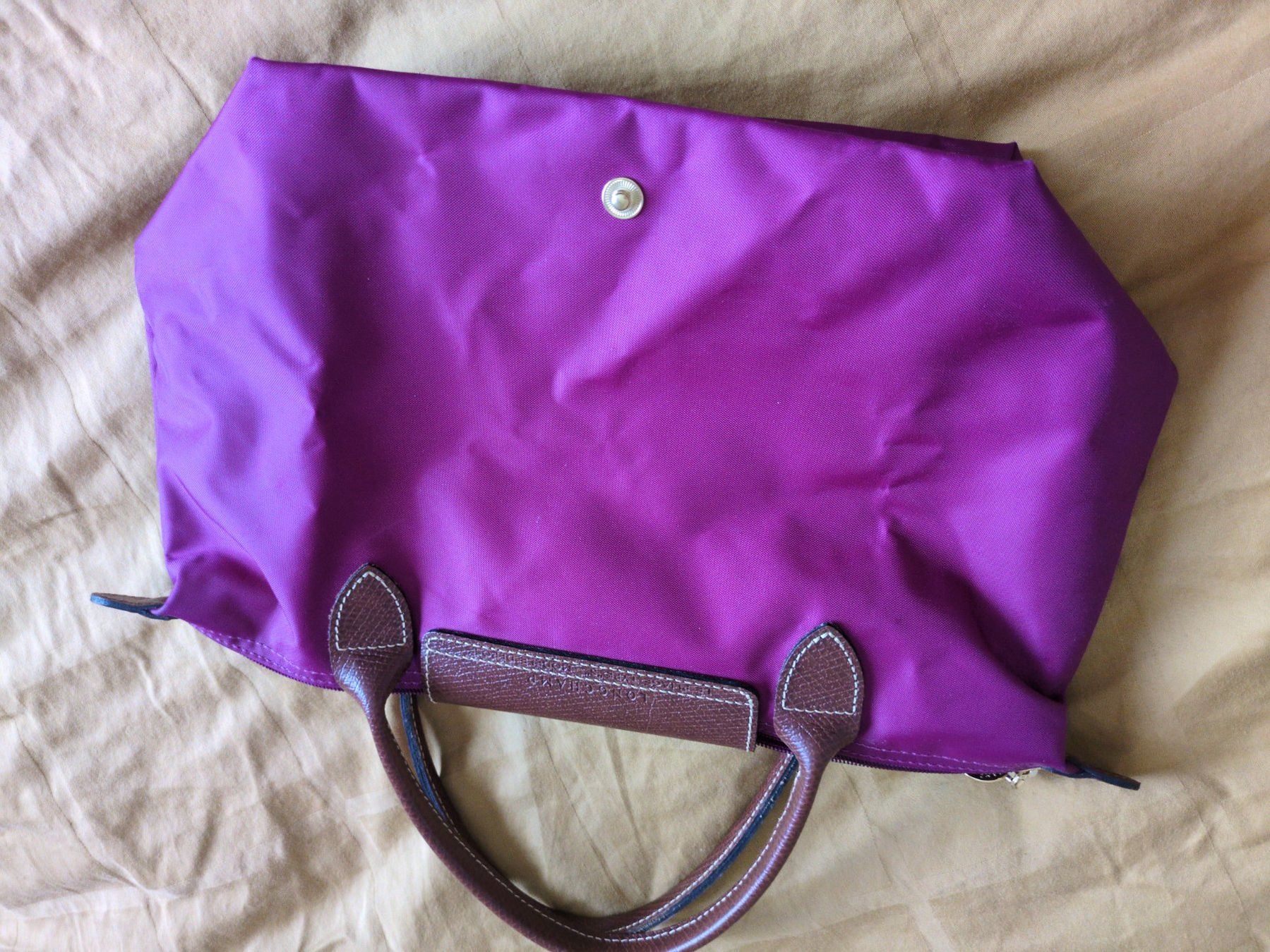 Longchamp Borse da donna: Gebrauchte Longchamp Tasche, Farbe Brombeere – Usato da Rapperswil SG venduto da sau_p7ft 3