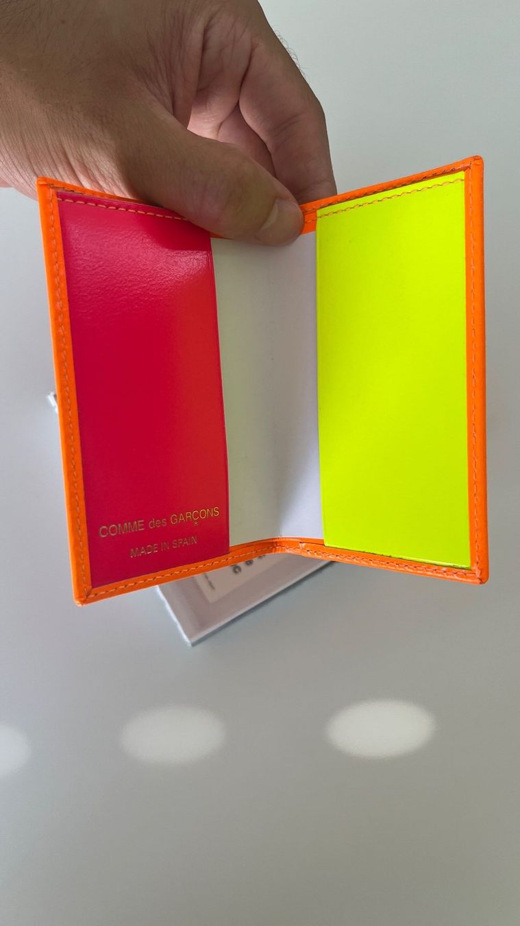 Comme Des Garcons Portafogli: COMME des GARÇONS WALLET ORANGE – Nuovo e nell'imballaggio originale da Zürich venduto da cav_r75s 1