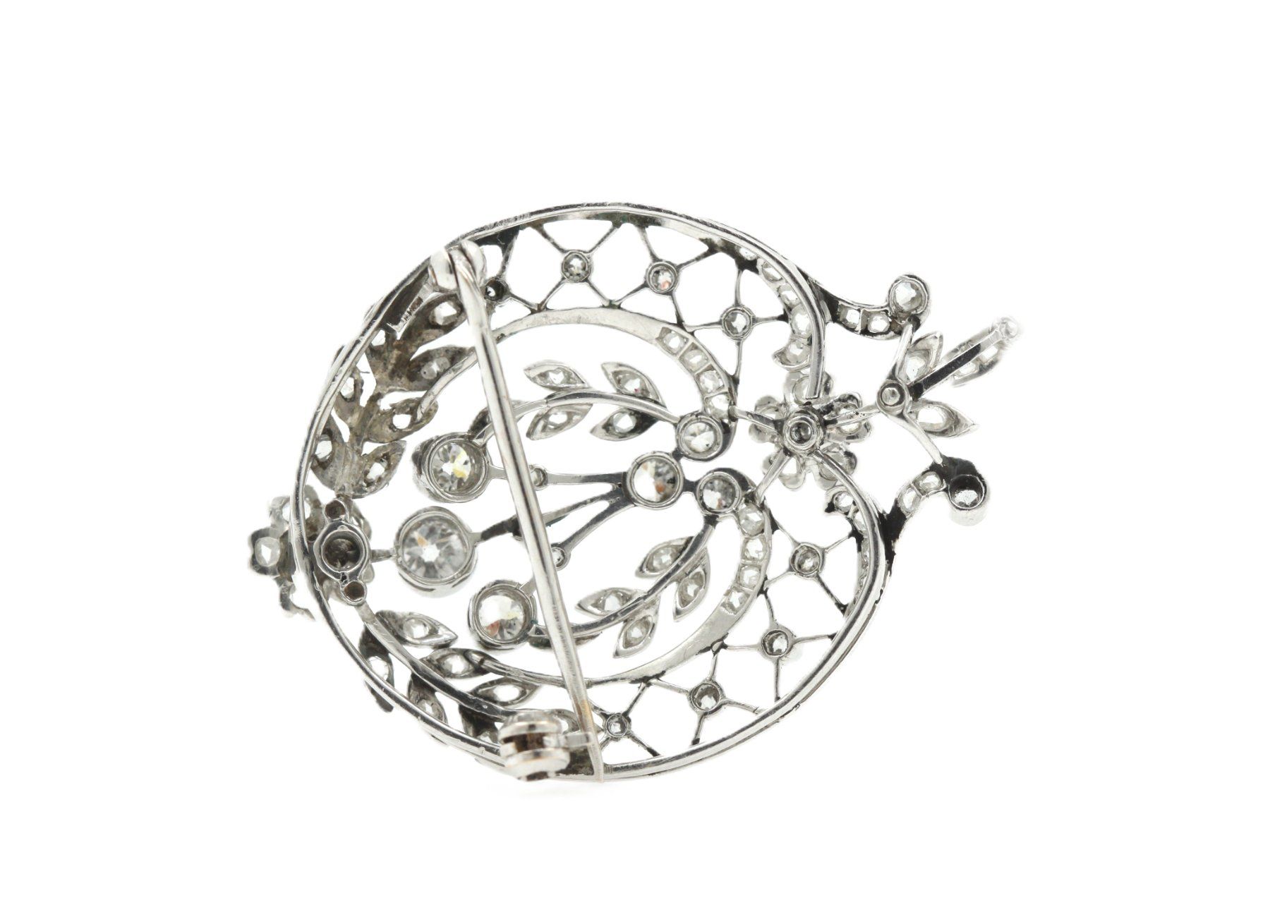 Broschen & Nadeln: Jugendstil Platin Diamant Brosche *S3321 – Gebraucht aus Zürich von luxtrade 3