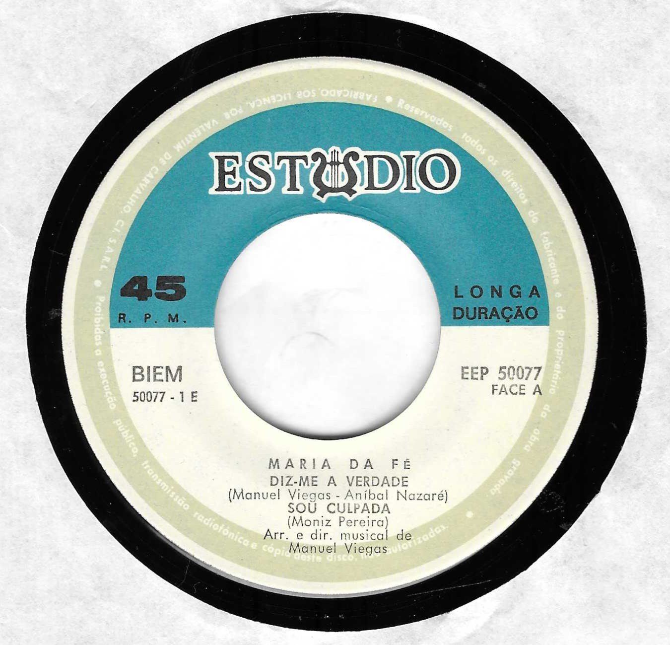 Dischi in vinile: MARIA DA FE  -  DIZ - ME A VERDADE  +  3 – Usato da Bex venduto da Giorgiob 2
