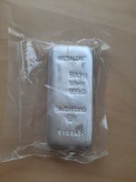 Silberbarren Metalor 500gr 999 verschweisst mit Zertifkat