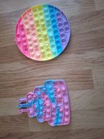 2er Set Pop It Antistress Spielzeug Kuchen und Kreis