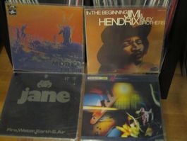 Rock Vinyl Konvolut - Jimi Hendrix, Pink Floyd, jane,