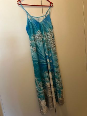 Vestito leggero fantasia in poliestere tg.S