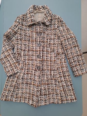 T.A.C.S. Damenmantel 100% Wolle Grösse 38/40
